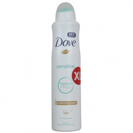 Dove desodorante spray 250 ml. Sensitive.