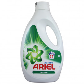 Ariel detergent gel 21 dose 1,365 ml. Original.