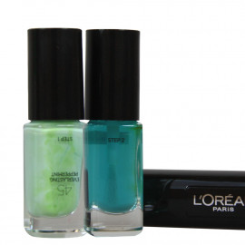 L'Oréal nail polish. 045 Everlasting Peppermint.