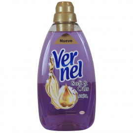 Vernel suavizante para la ropa concentrado 1,5 l. Aceite de Ylang Ylang.