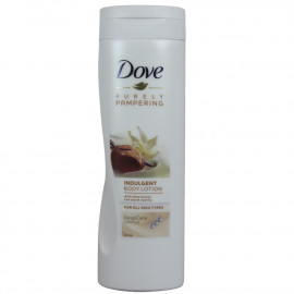 Dove body lotion 400 ml. Karite & vanilla all skin types. (6 u.)