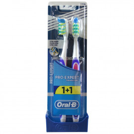 Oral B toothbrush 1+1 u. Pro Expert Crossaction medium.