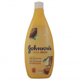 Johnson's Vita Rich gel 750 ml. Manteca de Cacao.