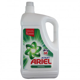 Ariel detergente gel 66 dosis 4,290 l. Original Actilift.