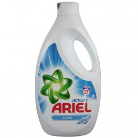 Ariel detergente gel 27 dosis 1,755 l. Alpine Actilift.
