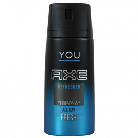 Axe desodorante bodyspray 150 ml. Fresh You Refreshed.
