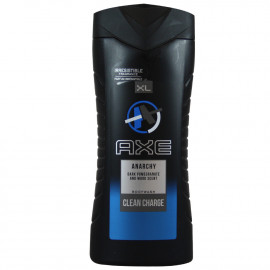AXE gel 250 ml. Anarchy for Him Clean Charge.