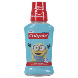 Colgate mouthwash 250 ml. Minions soft mint.