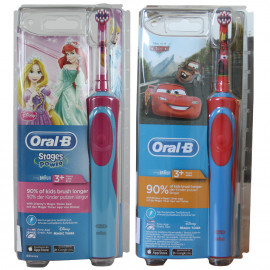 Oral B electric toothbrush Mixed. 3 Princess + 3 Cars.