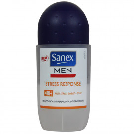 Sanex desodorante roll-on 50 ml. Men Stress response 48h.