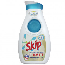 Skip detergente líquido 26 dosis 910 ml. Ultimate concentrado.