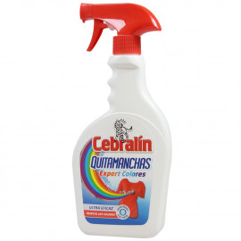 Cebralín stain-remover spray 500 ml. Color clothes.