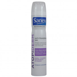 Sanex desodorante spray 200 ml. Atopiderm pieles sensibles.