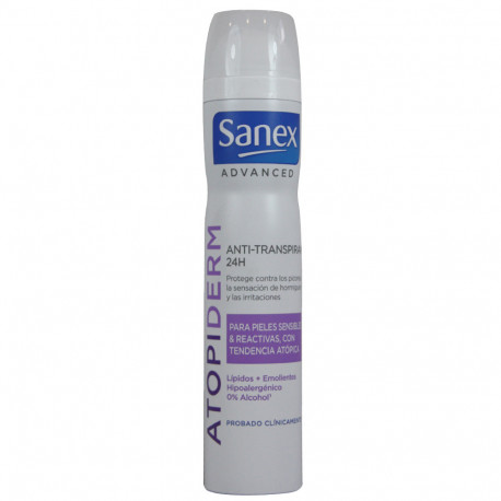 Sanex desodorante spray 200 ml. Atopiderm.