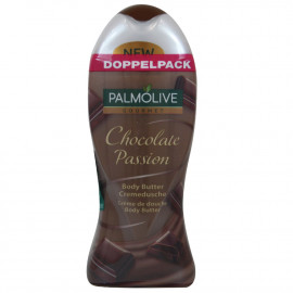 Palmolive gel 2X250 ml. Gourmet pasión de chocolate.