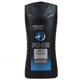AXE gel 250 ml. Anarchy for Him Clean charge.