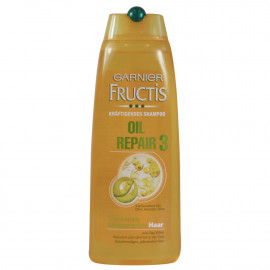 Garnier Fructis champú 250 ml. Aceite reparador 3.