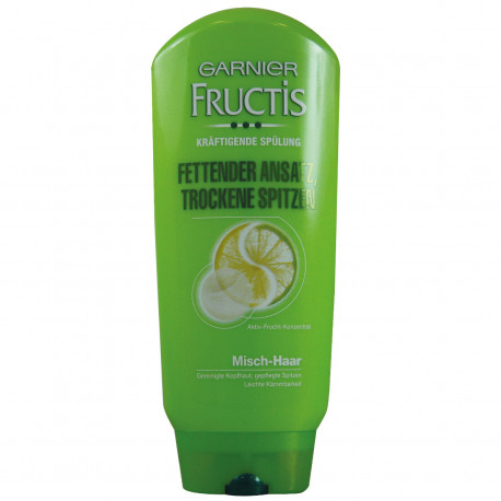 Garnier Fructis acondicionador 250 ml. Para cabellos grasos y secos.