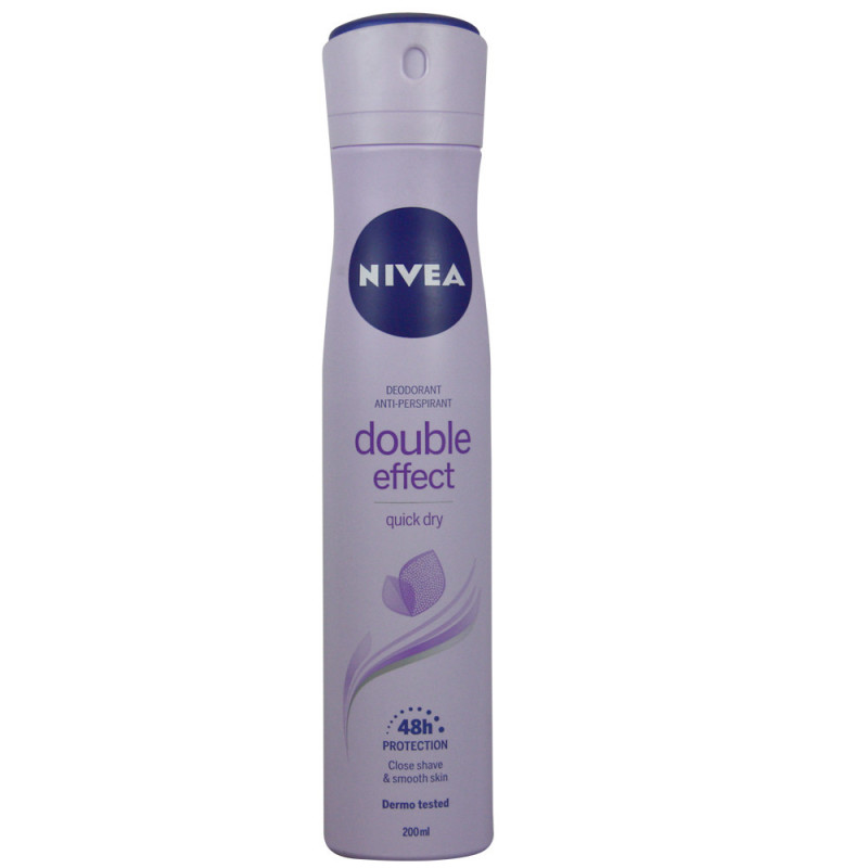 Etkileşim yığın satın almak  Nivea deodorant spray 200 ml. Double effect quick dry. - Tarraco Import  Export