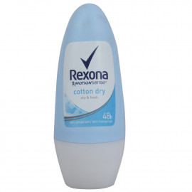 Rexona desodorante roll-on 50 ml. cotton dry.
