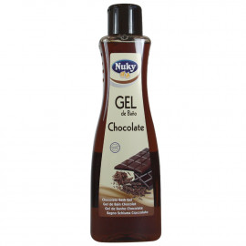 Nuky shower gel 750 ml. Chocolate.