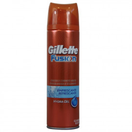 Gillette Fusion gel de afeitar 200 ml. Hydra gel refrescante.