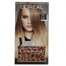 L'Oréal Préférence dye Californian Wicks. Dark blond hair.