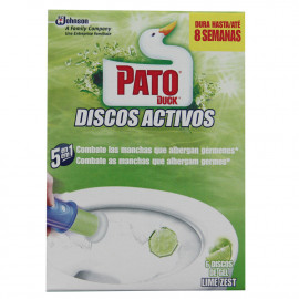 Pato WC active disks dispenser 36 ml. Lemon.