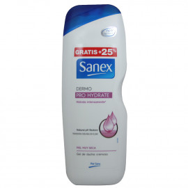 Sanex shower gel 750 ml. Dermo pro hydrate.