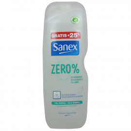 Sanex shower gel 750 ml. Zero normal skin.
