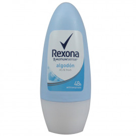 Rexona desodorante roll-on 50 ml. Algodón.