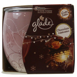 Glade air freshener candle 120 gr. Chocolate party.