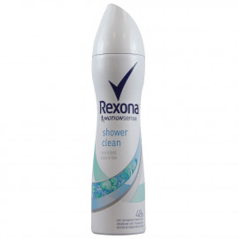 Rexona desodorante spray 200 ml. Shower clean.