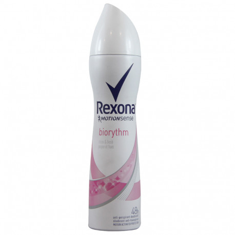 Rexona desodorante spray 200 ml. Biorythm.
