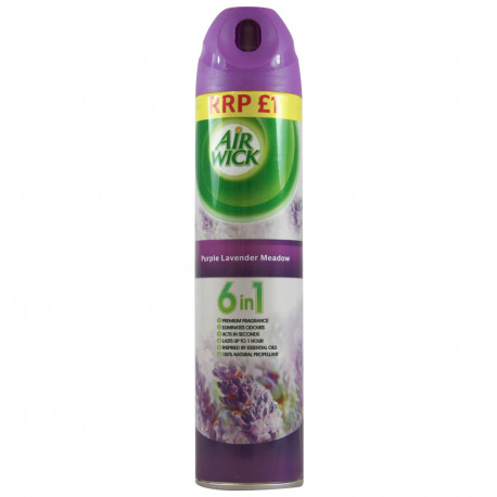 Air Wick 6 In 1 Deodorante Ambiente Agrumi Anti-tabacco 240 Ml
