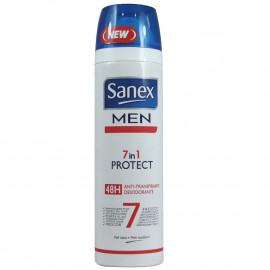 Sanex desodorante spray 200 ml. Men 7 en 1 Protect.