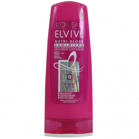 L'Oréal Elvive crema suavizante 250 ml. Alto brillo.