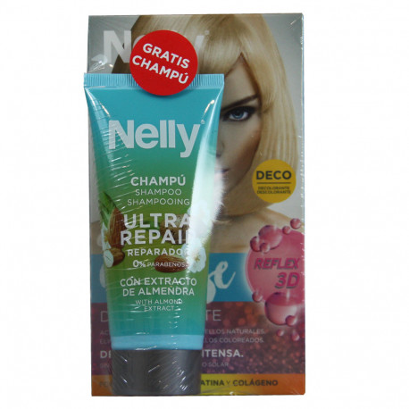 Nelly Creme intense oxidative colouring + free 100 ml. Shampoo.