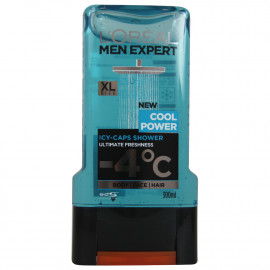 L'Oréal Men expert gel de ducha 300 ml. Cool power cuerpo cara y cabello.