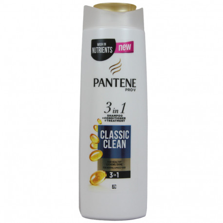 Pantene shampoo 360 ml. Classic clean 3 in 1.