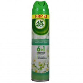 Air Wick ambientador spray 240 ml. Ibori freesia boom 6 en 1.