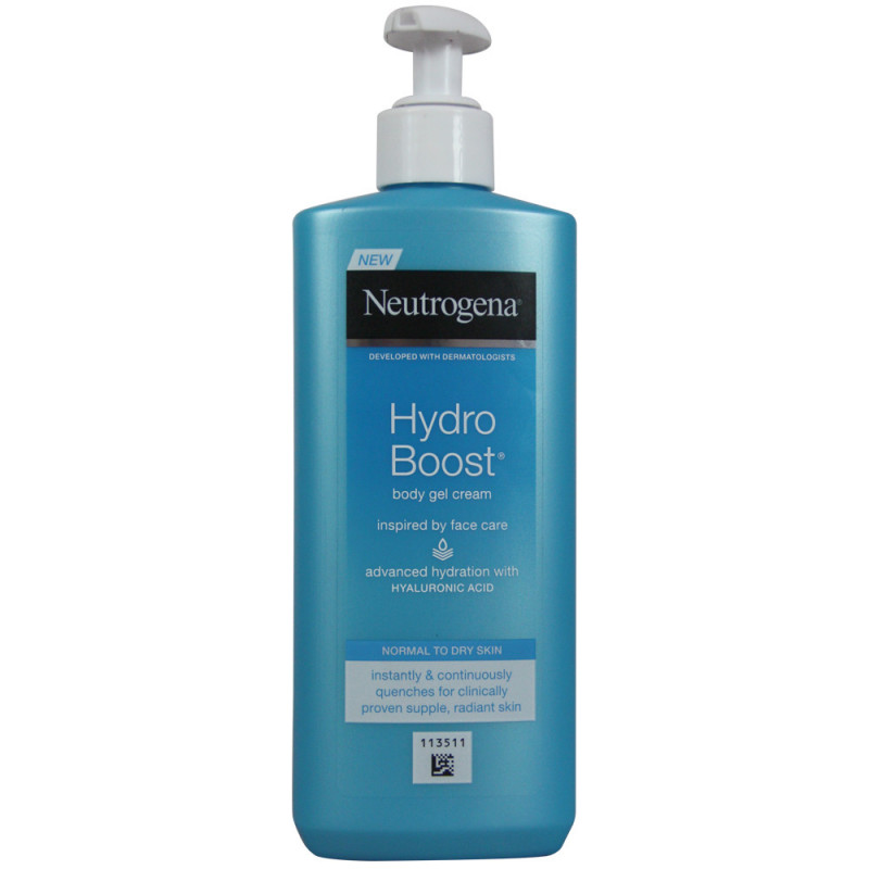Neutrogena Hydro boost gel body cream 250 ml. Normal to dry skin ...