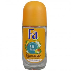 Fa deodorant roll-on crystal 50 ml. Bali kiss.