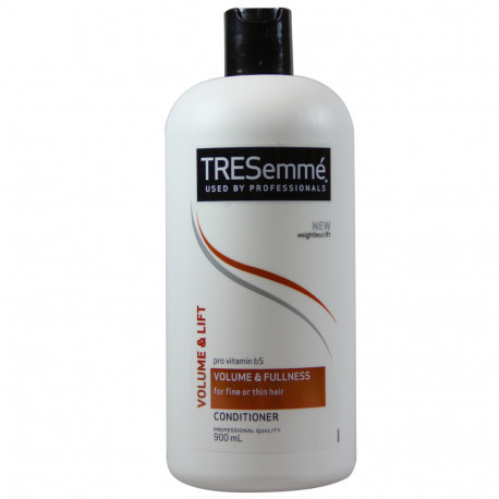 Tresemmé acondicionador 900 ml. Cuerpo y Volumen.