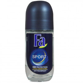 Fa deodorant roll-on crystal 50 ml. Sport.