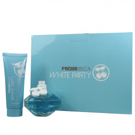 Pacha Ibiza pack cologne 80 ml. + shampoo & shower gel 75 ml. Women White party.