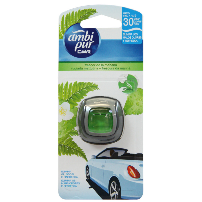 Ambipur car freshener clip 2 ml. Morning fresh. - Tarraco Import Export