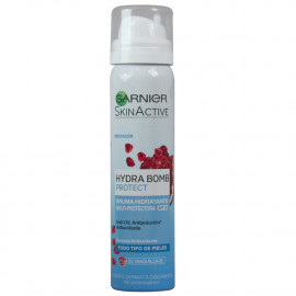 Garnier Skin active bruma hidratante 75 ml. Hydra bomb protect.