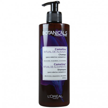 L'Oreal Botanicals champú 400 ml. Camelina cabellos indomables.