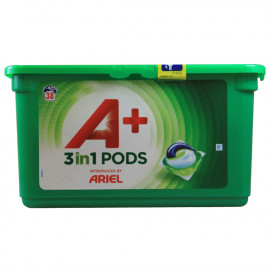Ariel detergent 3 in 1 tabs - 38 u. Regular 1026 gr.